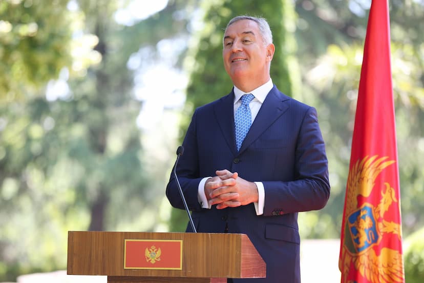 Predsjednik Crne Gore Milo Đukanović odgovarao na novinarska pitanja