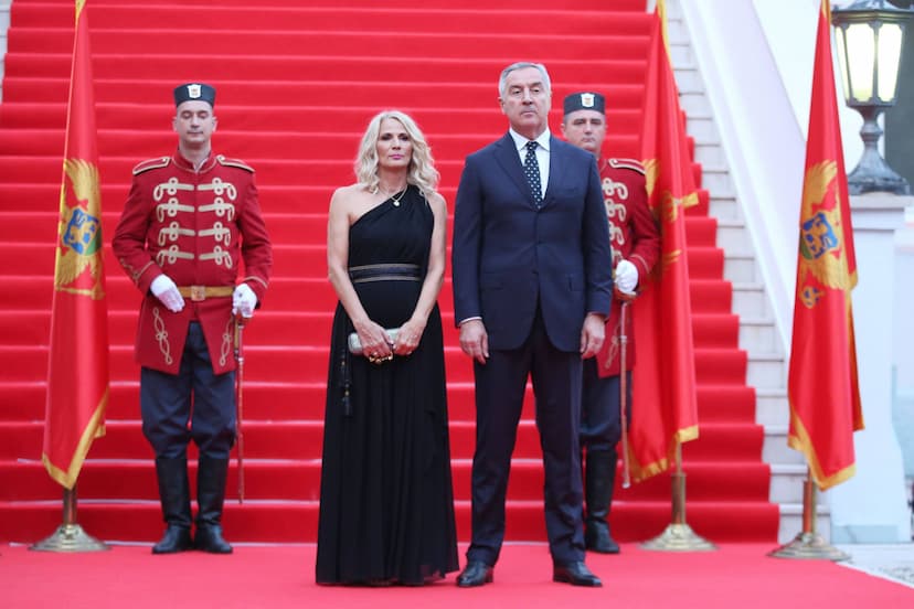 Predsjednik Crne Gore Milo Đukanović priredio prijem povodom 13. jula - Dana državnosti Crne Gore