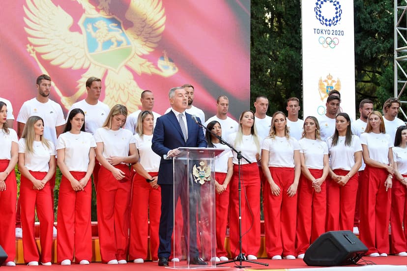 Govor predsjednika Crne Gore Mila Đukanovića na svečanom ispraćaju olimpijskog tima Crne Gore na Olimpijske igre u Tokiju