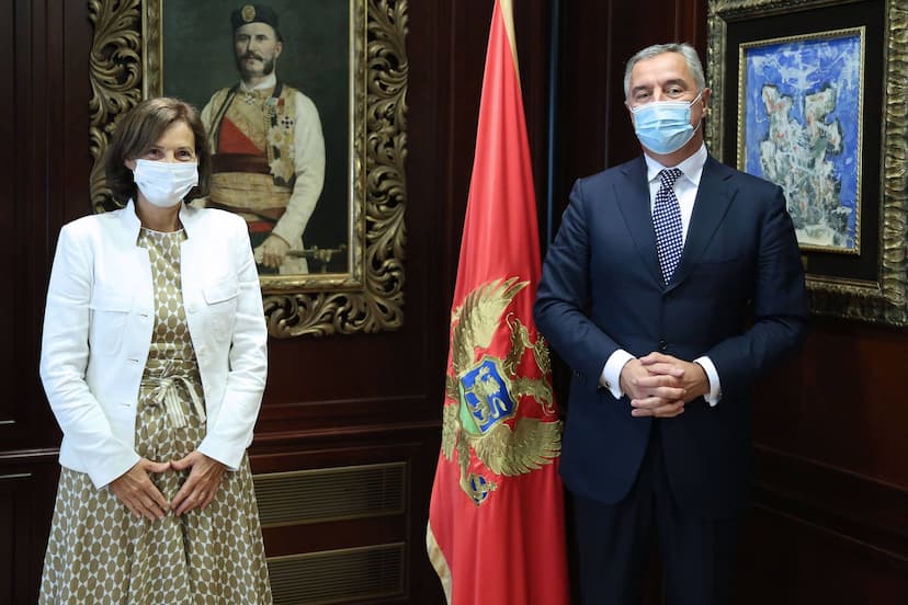 Predsjednik Đukanović primio u oproštajnu posjetu ambasadorku Republike Austrije Anu Janković