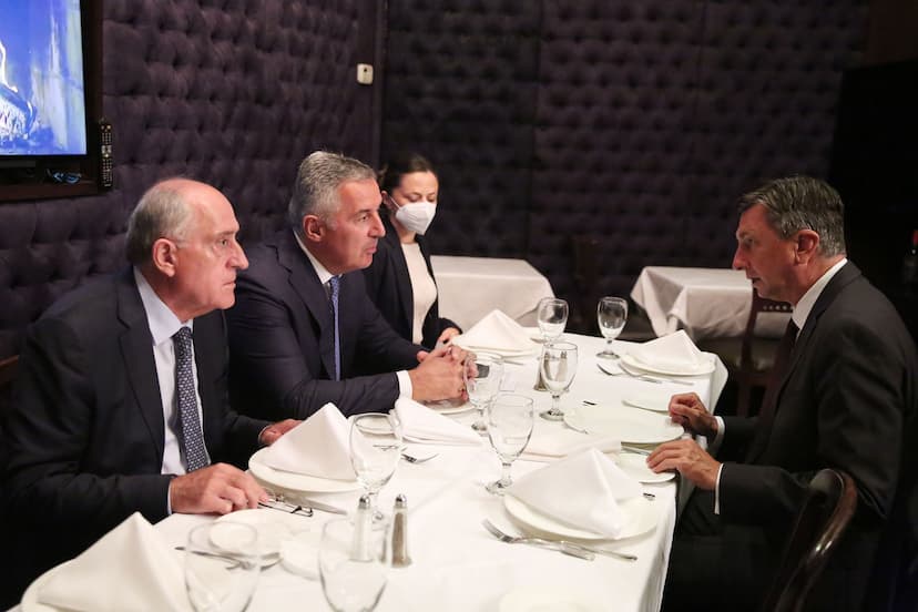 Predsjednik Đukanović sastao se u Njujorku sa predsjednikom Slovenije Borutom Pahorom