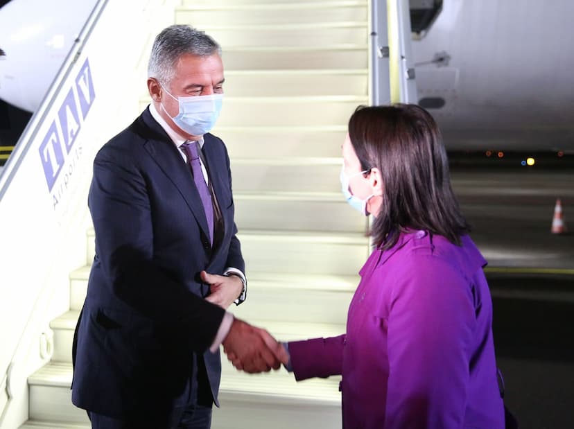 Predsjednik Đukanović rano jutros doputovao u zvaničnu posjetu Gruziji