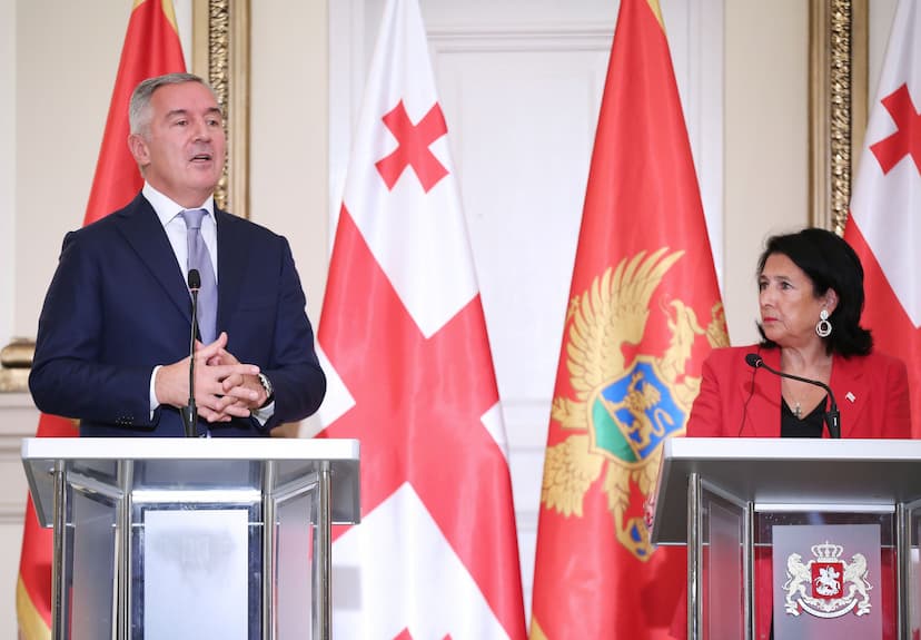 Izjave predsjednika Đukanovića i predsjednice Zourabichvili