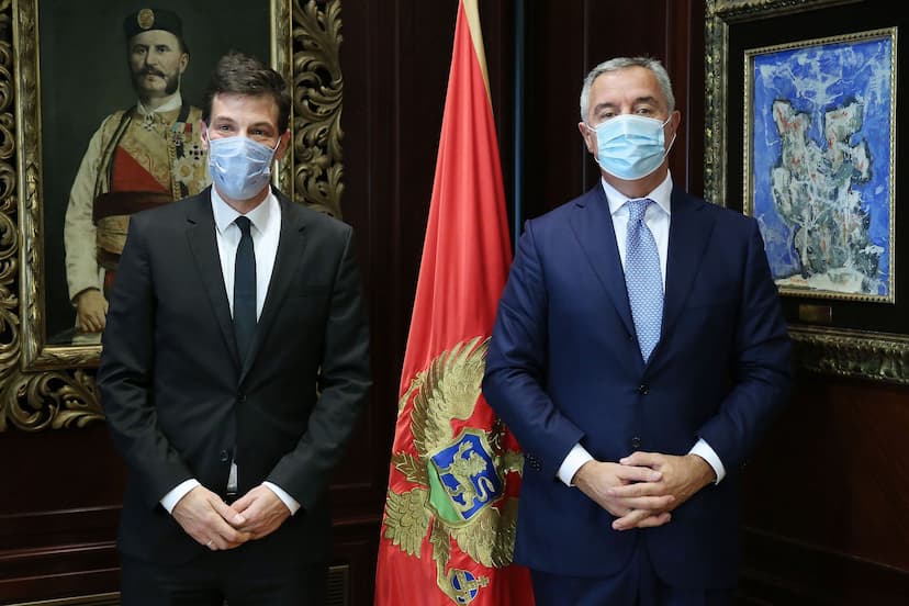 Predsjednik Đukanović primio Philippea Donckela, ambasadora Luksemburga u Crnoj Gori