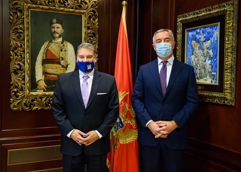 Predsjednik Đukanović sastao se danas sa zamjenikom pomoćnika državnog sekretara SAD Gabrijelom Eskobarom
