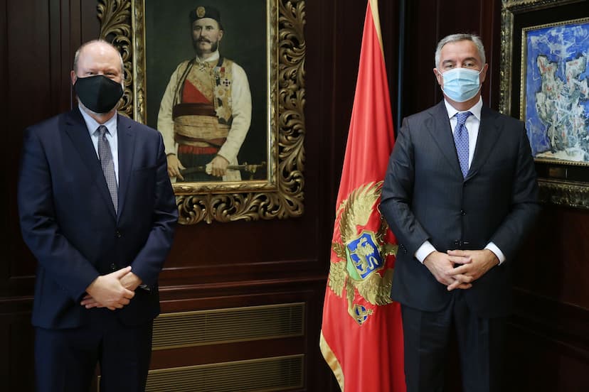 Predsjednik Đukanović primio direktora Međunarodnog republikanskog instituta (IRI) za Evropu, Paula McCarthija