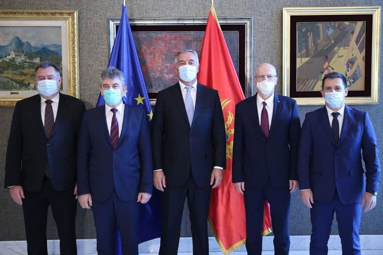 Predsjednik Đukanović sastao sa ambasadorima Višegradske grupe