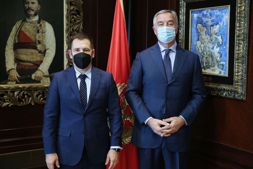 Predsjednik Đukanović primio u oproštajnu posjetu ambasadora Republike Češke u Crnoj Gori Karela Urbana