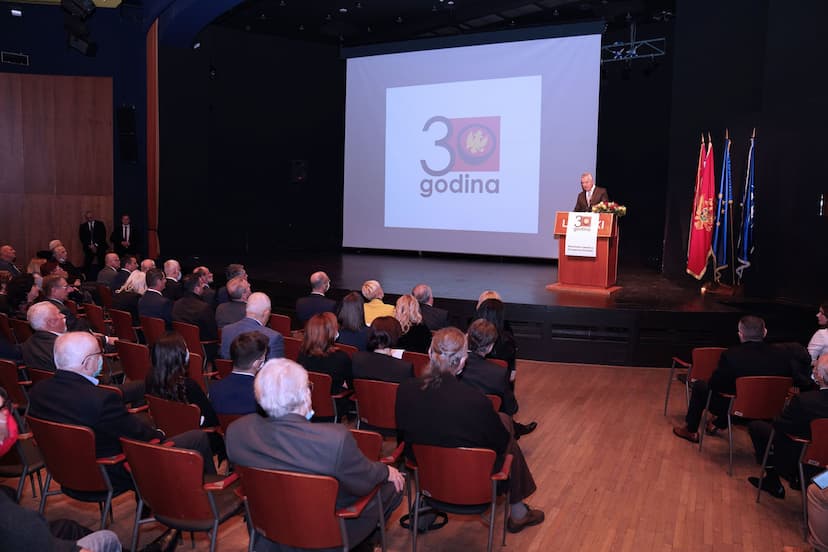 Predsjednik Đukanović na svečanosti povodom 30. godišnjice osnivanja Nacionalne zajednice Crnogoraca Hrvatske