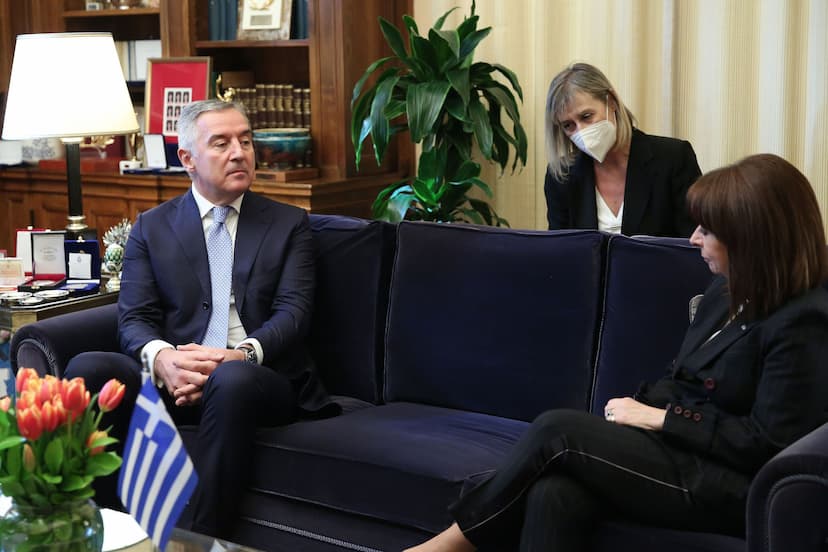 Obraćanje predsjednika Crne Gore Mila Đukanovića Predsjednici Republike Grčke