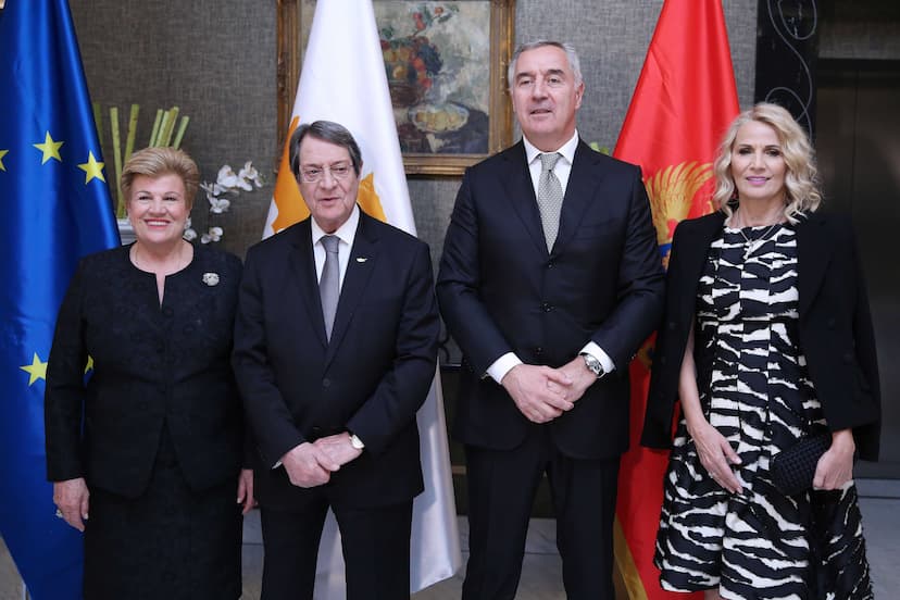 Predsjednik Đukanović priredio svečanu večeru u čast predsjednika Republike Kipar