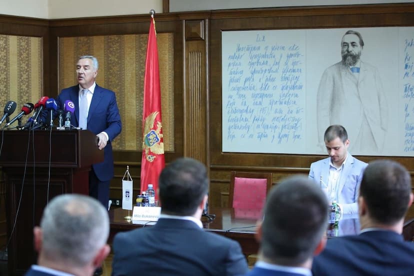 Predavanje predsjednika Crne Gore Mila Đukanovića na Pravnom fakultetu u Podgorici