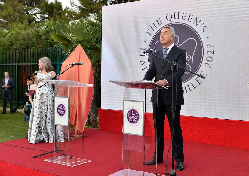 Pozdravna riječ predsjednika Đukanovića na prijemu Ambasade UK povodom nacionalnog praznika i platinastog jubileja kraljice Elizabete II