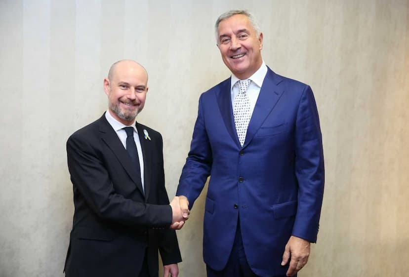 Predsjednik Đukanović sastao se u Bratislavi sa Vladimirom Bilčikom