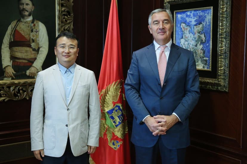 Predsjednik Đukanović razgovarao sa delegacijom CRBC koju je predvodio generalni direktor za Centralnu i Istočnu Evropu Yang Dong