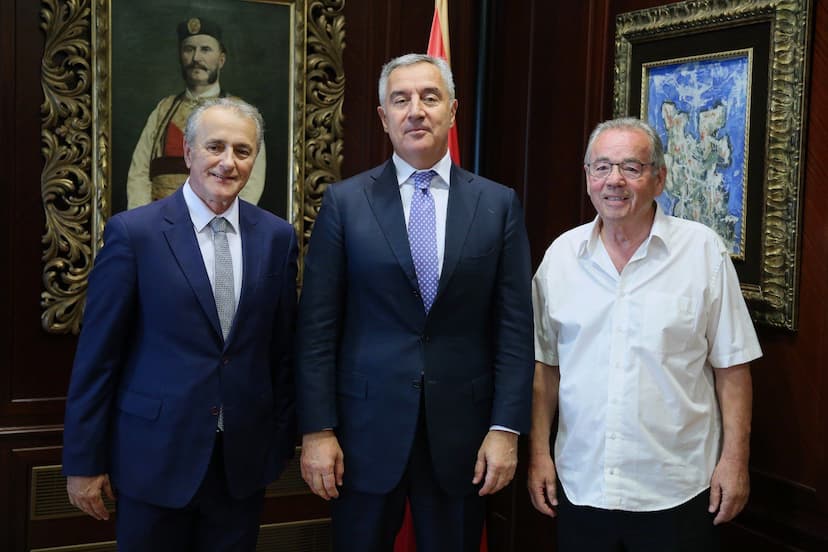 Predsjednik Đukanović primio predsjednika Saveza dijaspore i iseljenika Crne Gore Muamera Kalića i člana predsjedništva Saveza i predsjednika Saveza Crnogoraca Hrvatske Ljuba Radovića