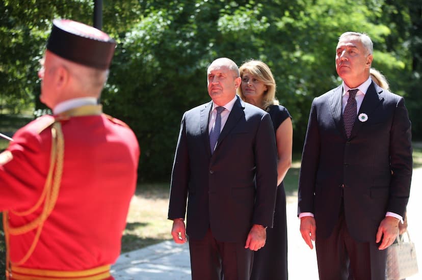 Predsjednik Đukanović dočekao uz najviše državne počasti predsjednika Republike Bugarske Rumena Radeva