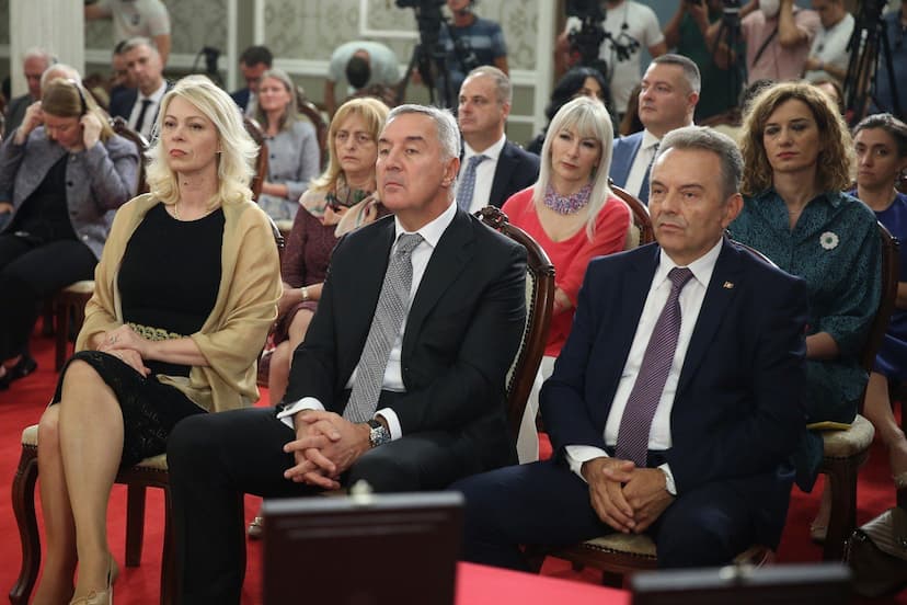 Predsjednik Crne Gore Milo Đukanović prisustvovao uručenju Trinaestojulskih nagrada