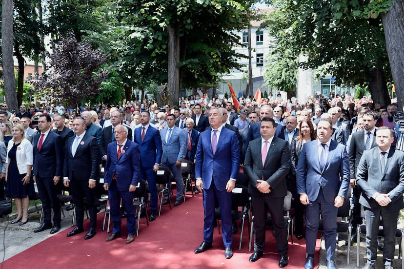 Predsjednik Đukanović na centralnoj proslavi povodom 13. jula - Dana državnosti u Bijelom Polju