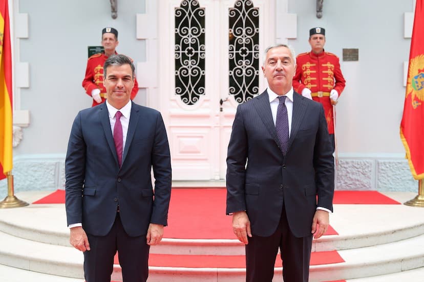 Predsjednik Đukanović primio premijera Kraljevine Španije Pedra Sančeza