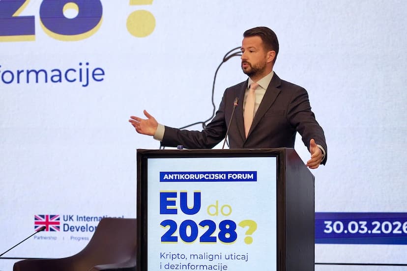 Milatović: Bez snažnih institucija nema borbe protiv korupcije, malignog uticaja i dezinformacija