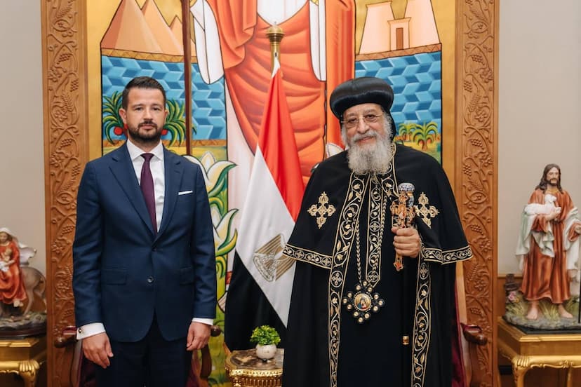MILATOVIĆ SA VJERSKIM POGLAVARIMA EGIPTA: DIJALOG, ZNANJE I MEĐUSOBNO POŠTOVANJE TEMELJI SU MIRA