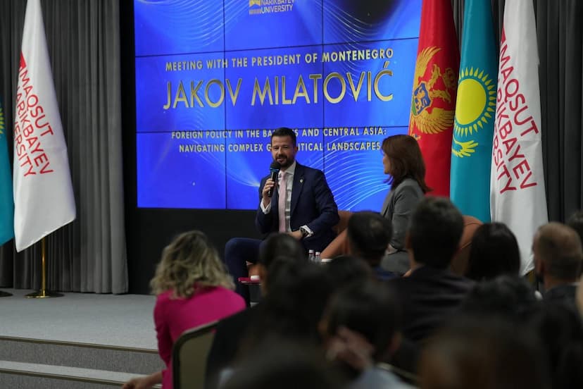Milatović na Maqsut Narikbayev univerzitetu: Crna Gora i Kazahstan dijele iskustvo slobode, otpornosti i života na raskršću civilizacija