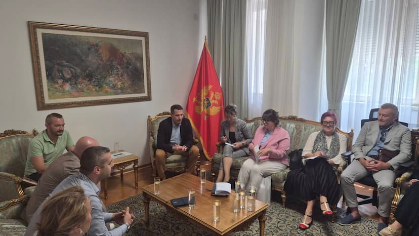 Održan sastanak sa članovima privredne delegacije koja će posjetiti Kazahstan tokom zvanične posjete predsjednika Milatovića Astani