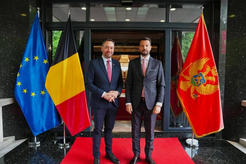 Milatović sa potpredsjednikom Vlade i ministrom vanjskih poslova Belgije Prevoom: Partnerstvo za evropski put i jače veze dvije države
