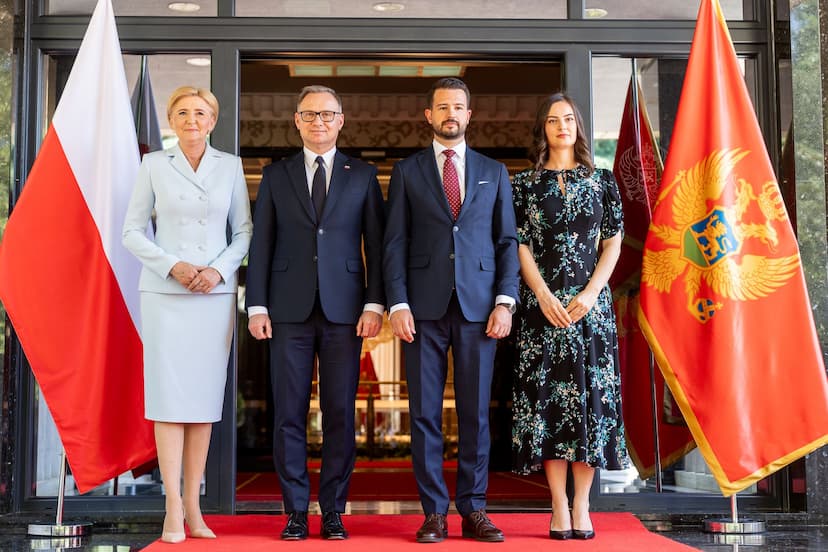 Predsjednik Republike Poljske Andžej Duda u zvaničnoj posjeti Crnoj Gori